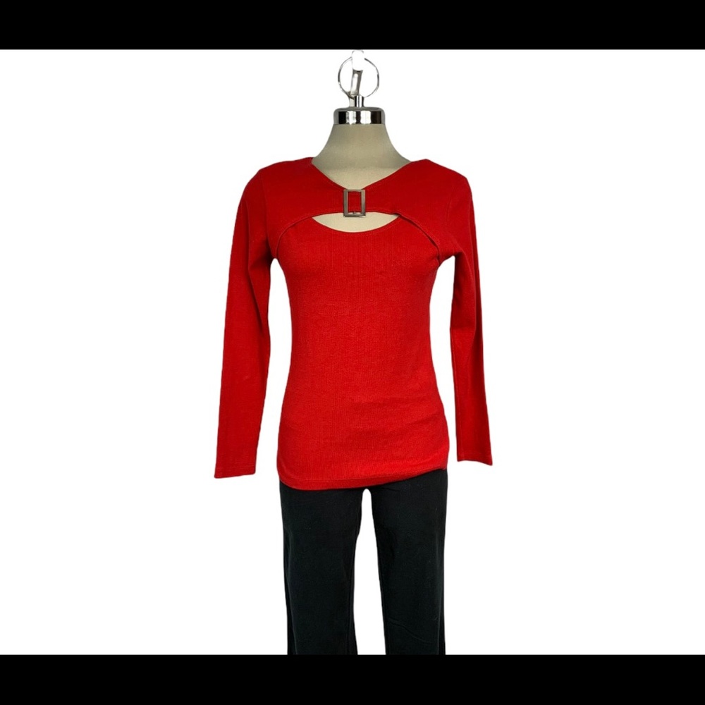 COPY - Red Sweater long sleeves  Size so